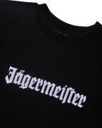 Chemise noire avec wordmark blanc Jägermeister