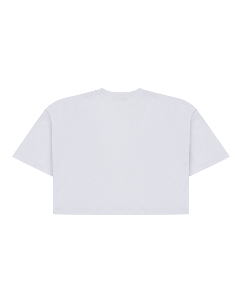 T-shirt court blanc Jägermeister vu de dos.