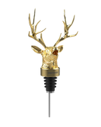 Verseur tête de cerf dorée